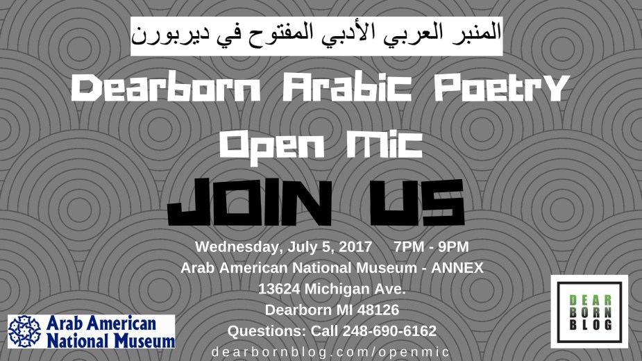Dearborn Poetry Open Mic