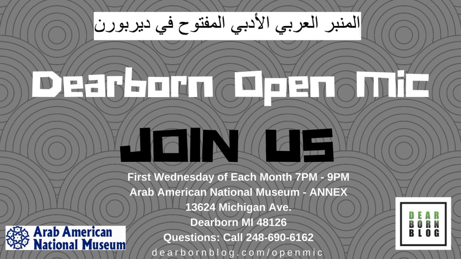 Dearborn Poetry Open Mic