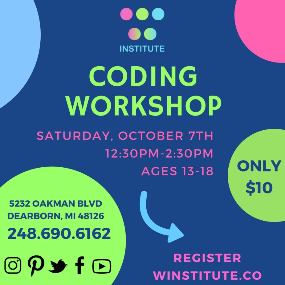 Coding Workshop 102017