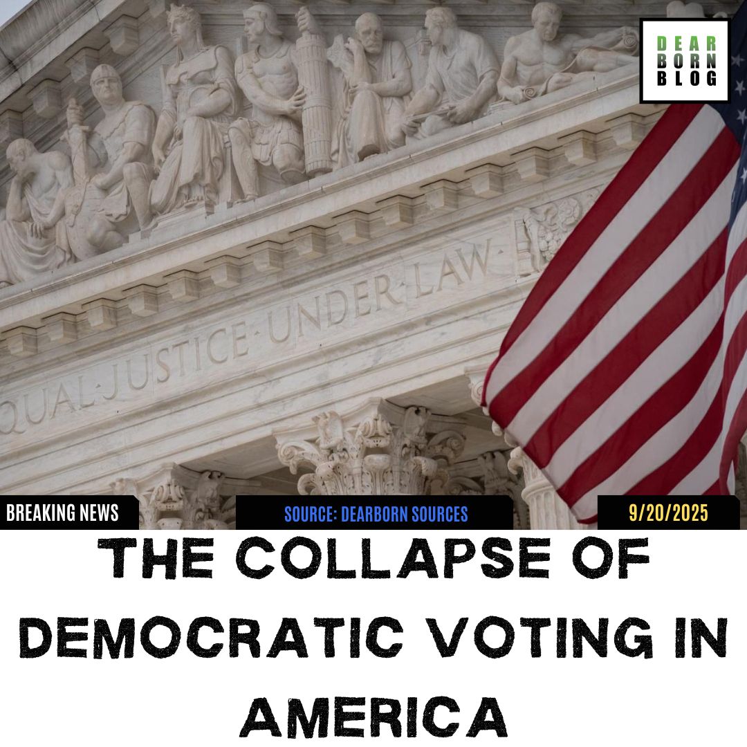 Democratic Collapse The Collapse of Democratic Voting in America – Dearborn Blog